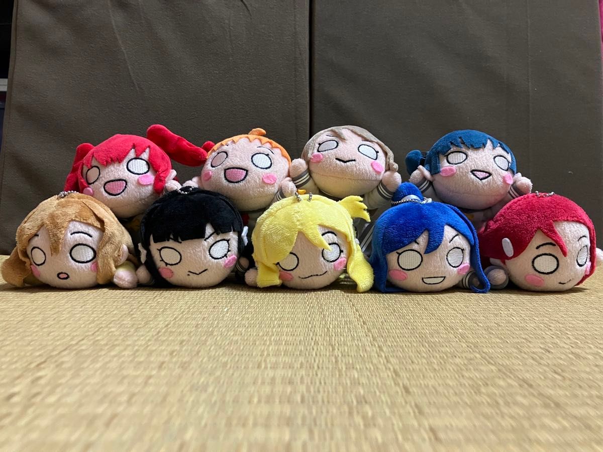 寝そべりぬいぐるみ】ラブライブ サンシャイン 寝そべりキーチェーン