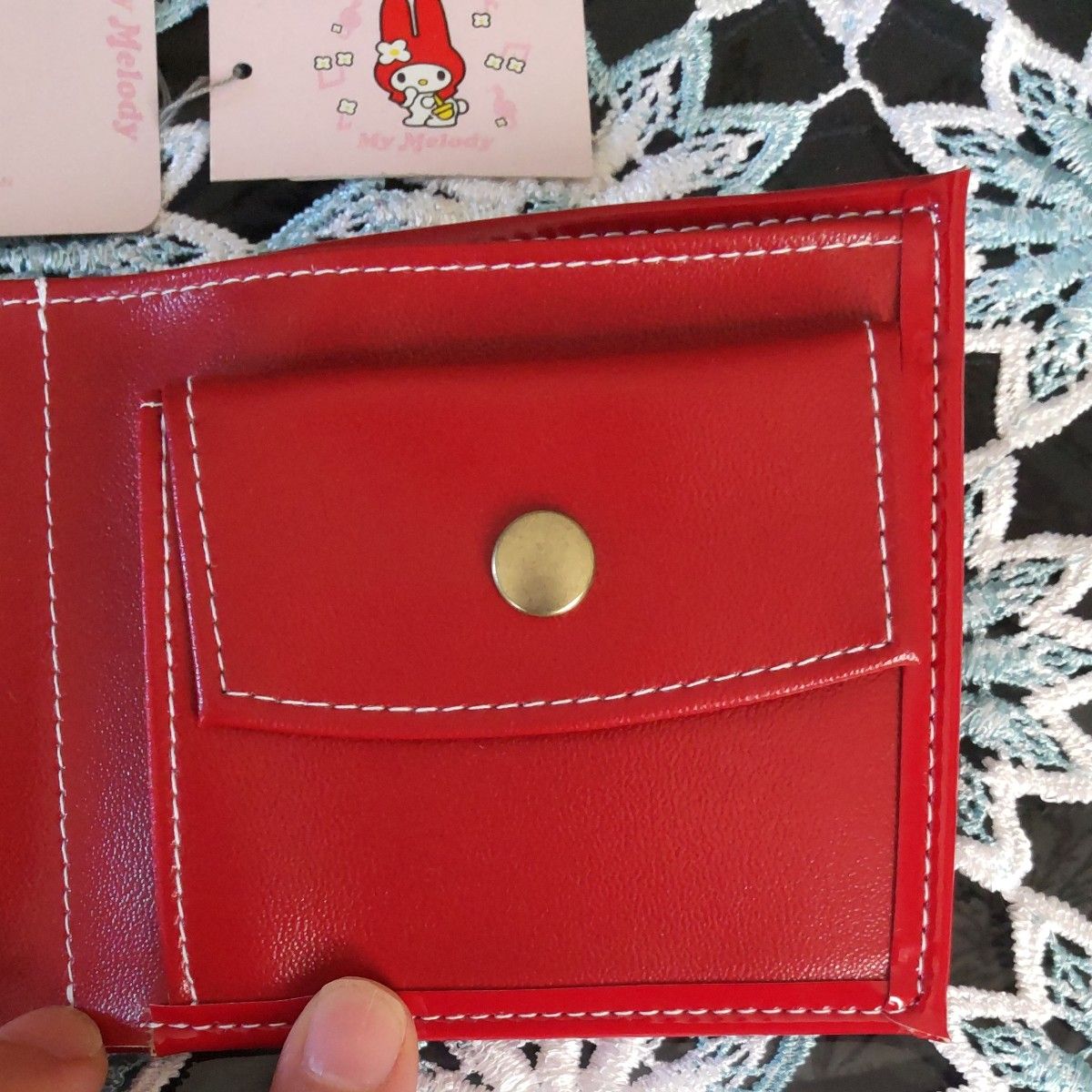 新品未使用 激レア マイ メロディ マイメロ お財布 レトロ 2つ折り