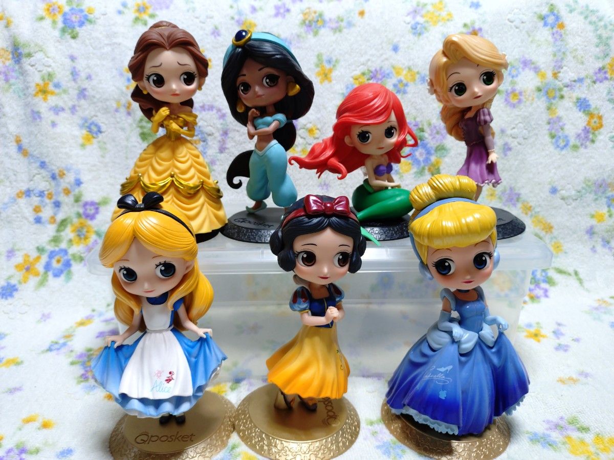 Qposket ディズニー プリンセス フィギュア 7体セット｜Yahoo!フリマ