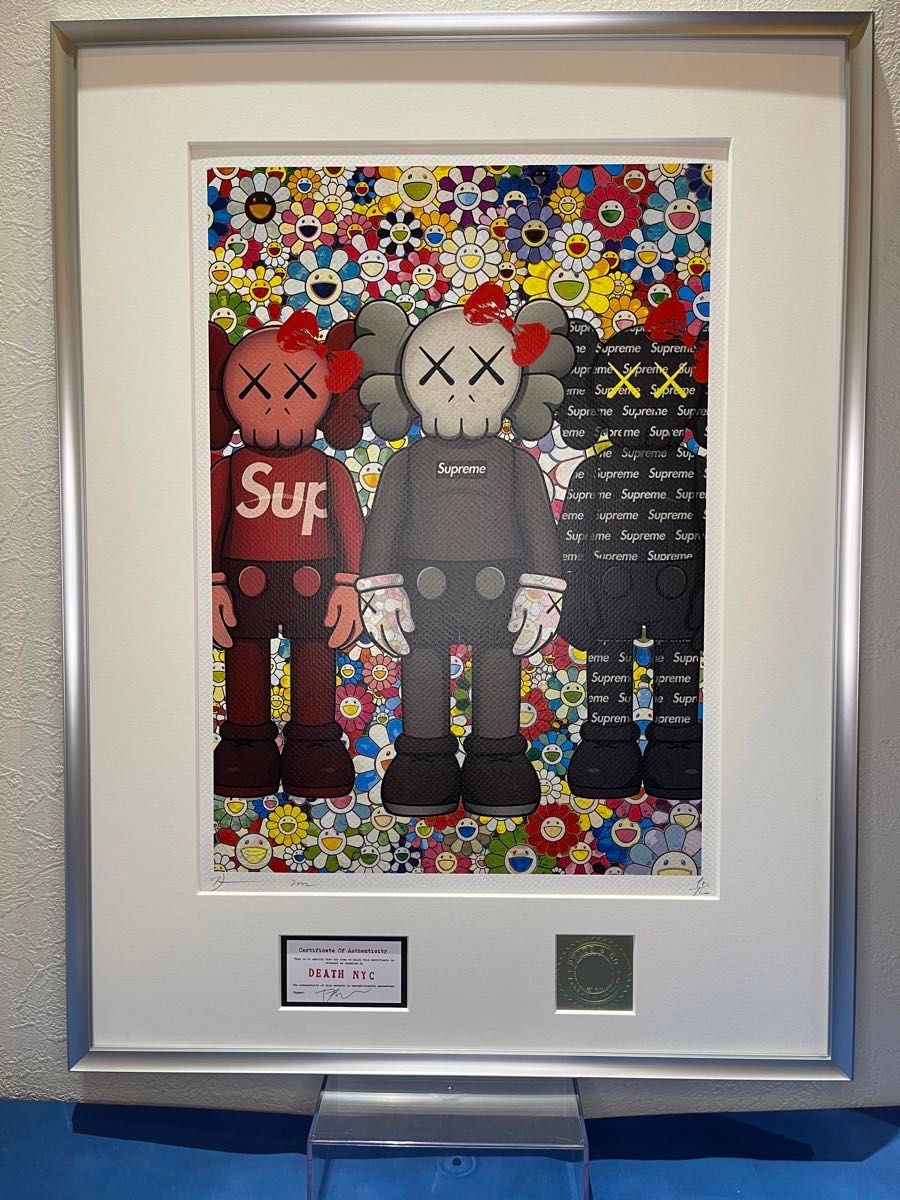 KAWS supreme 村上隆フラワー Death【デス】NYC【エヌワイシー