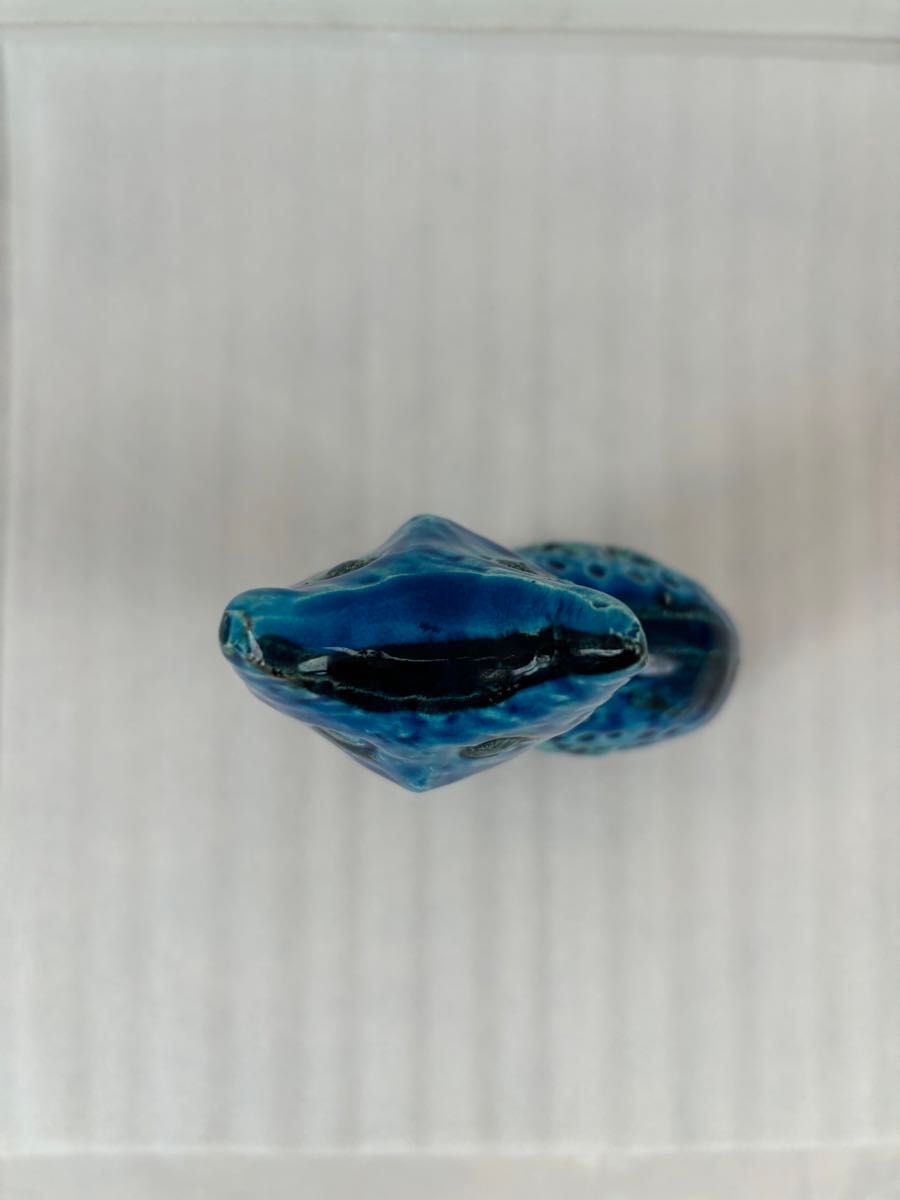 FLAVIA BITOSSI フラビア ビトッシ イタリア製 青い猫 ネコ 置物 猫