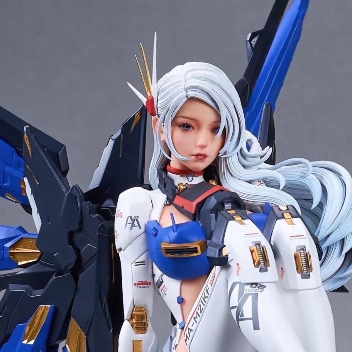ガンダム機娘シリーズ 2 0ストライクフリーダム ブルー フィギュア