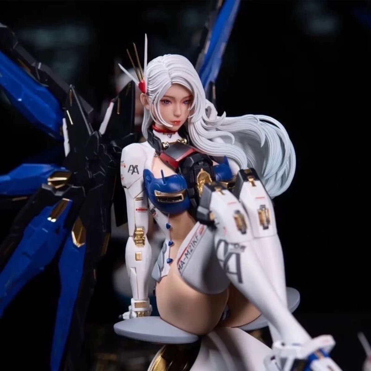 ガンダム機娘シリーズ 2 0ストライクフリーダム ブルー フィギュア