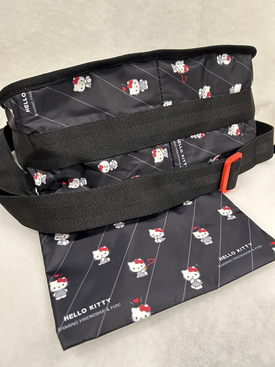 レスポートサック ハローキティ コラボ ショルダーバッグ ポーチ付き