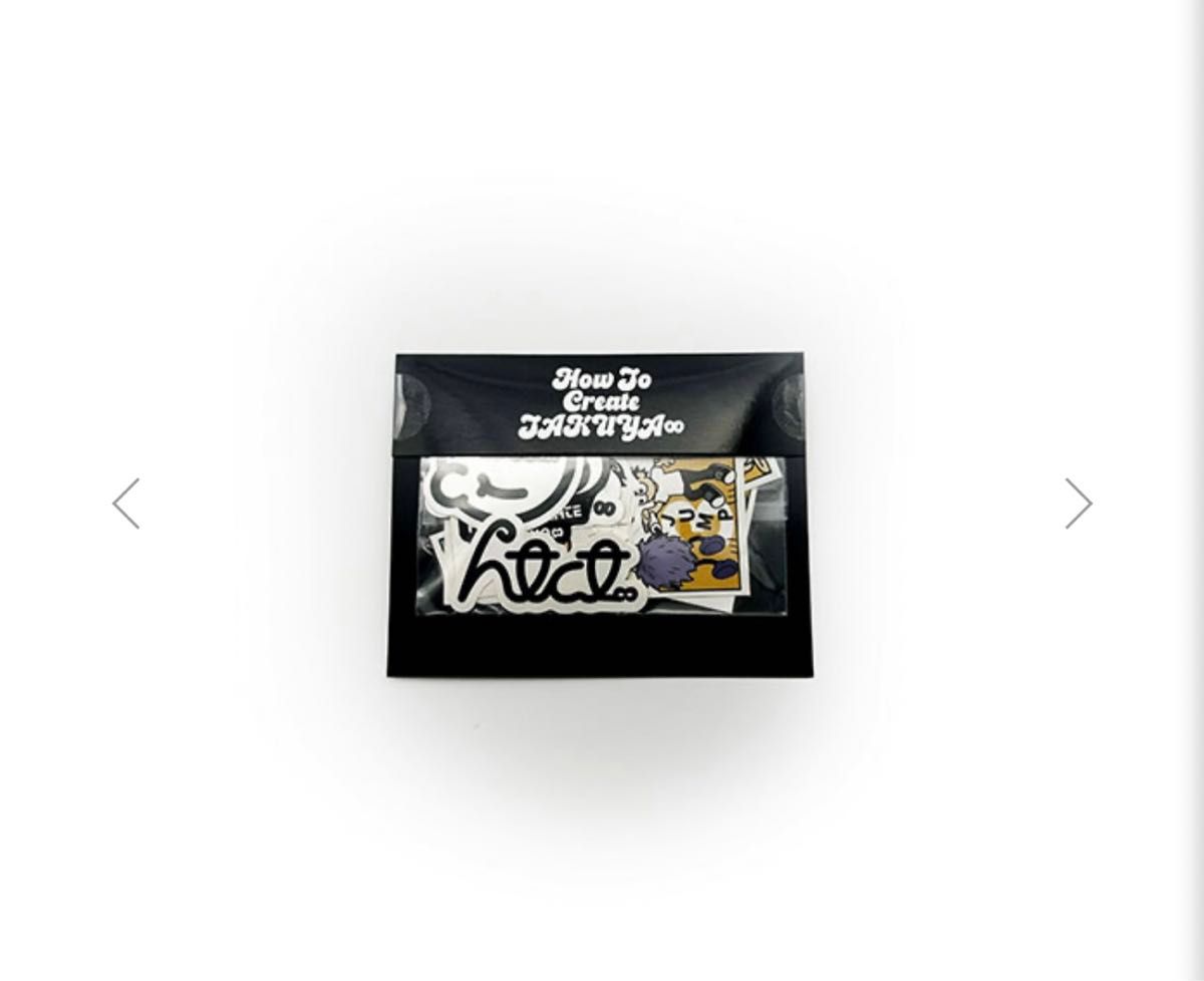 新品未使用 TAKUYA∞の創り方限定 ステッカー uverworld takuya∞着用