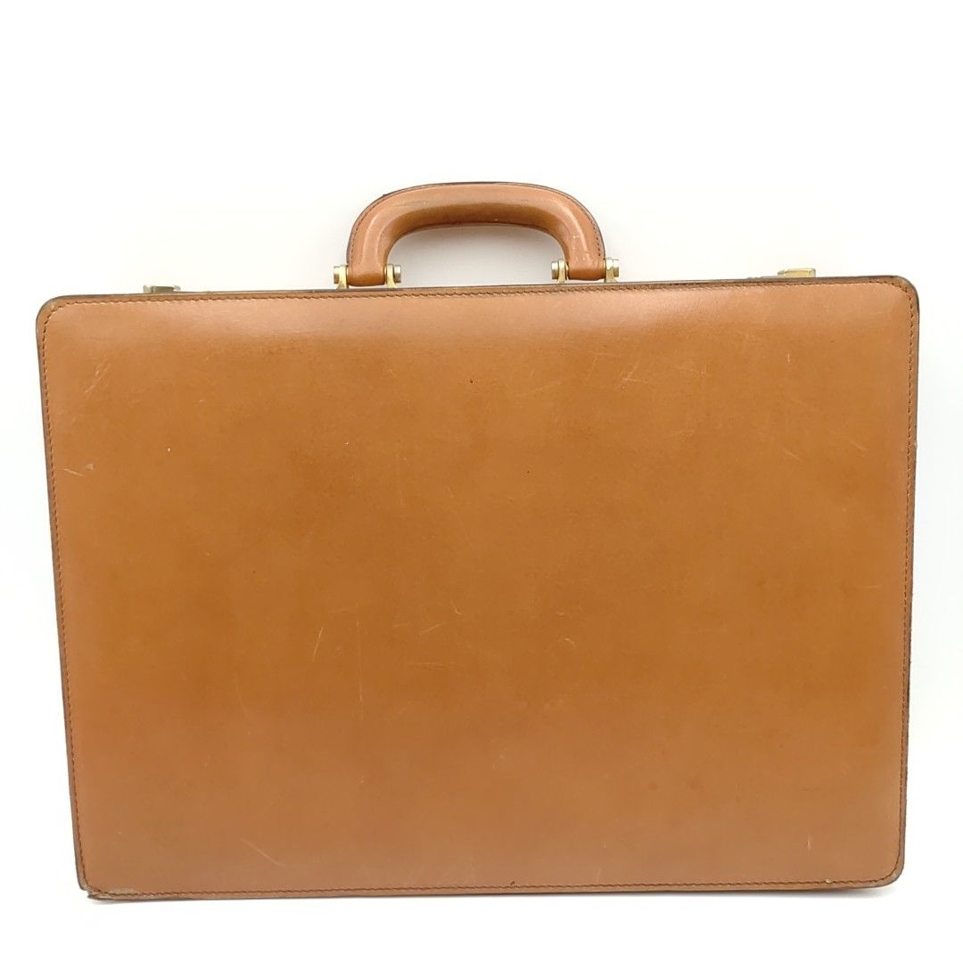 LOEWE ロエベ アタッシュケース レザー アナグラム トランク ブリーフ