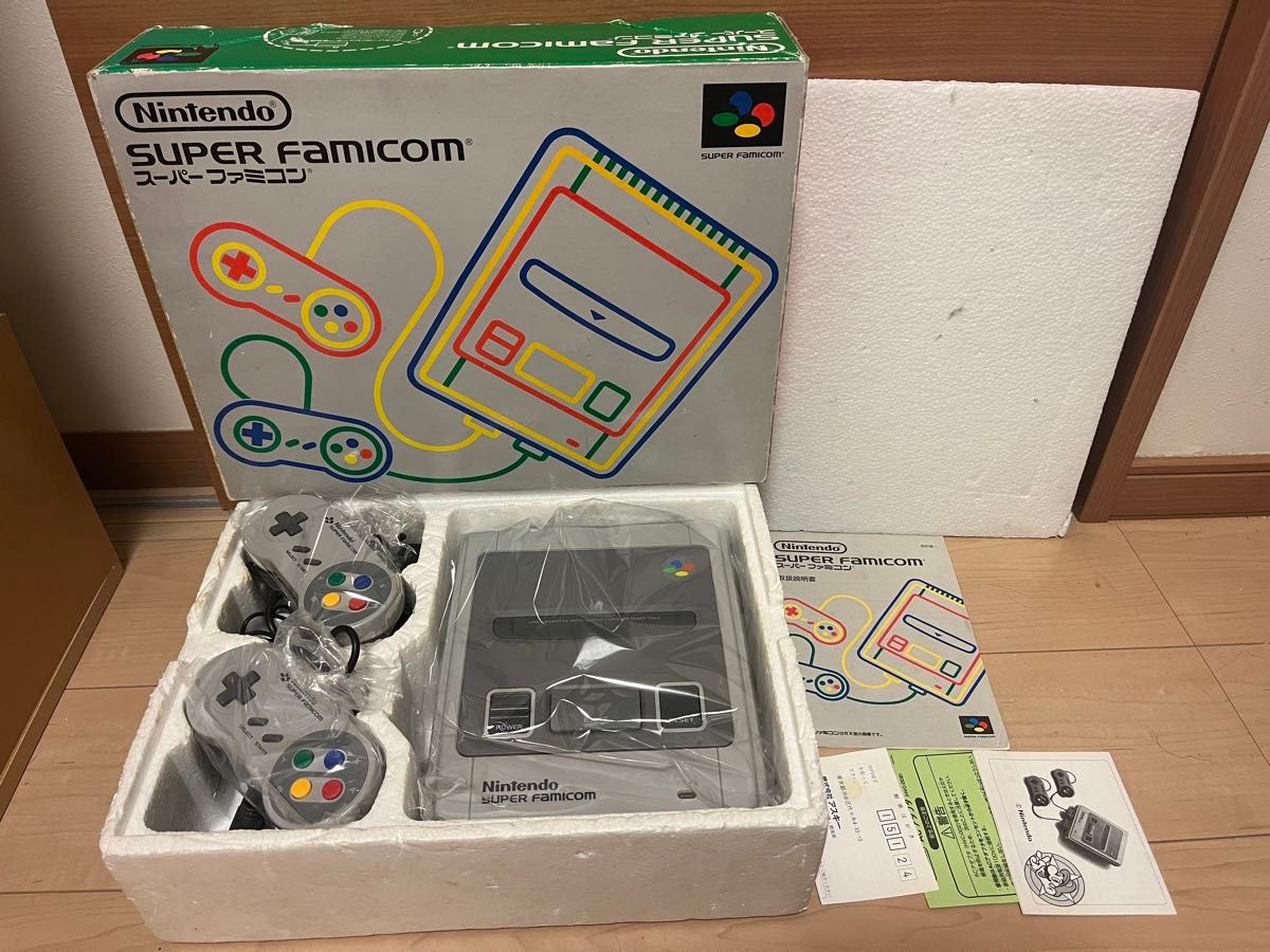 おそらく新品未使用 極上美品 スーパーファミコン 本体 SHVC-001