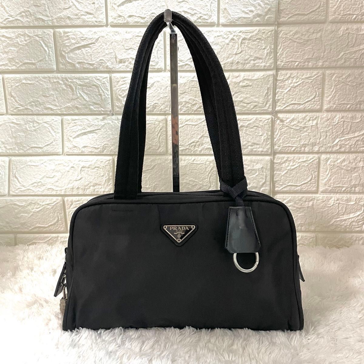 はる様PRADA プラダ テスート ナイロン ショルダーバッグ 三角ロゴ