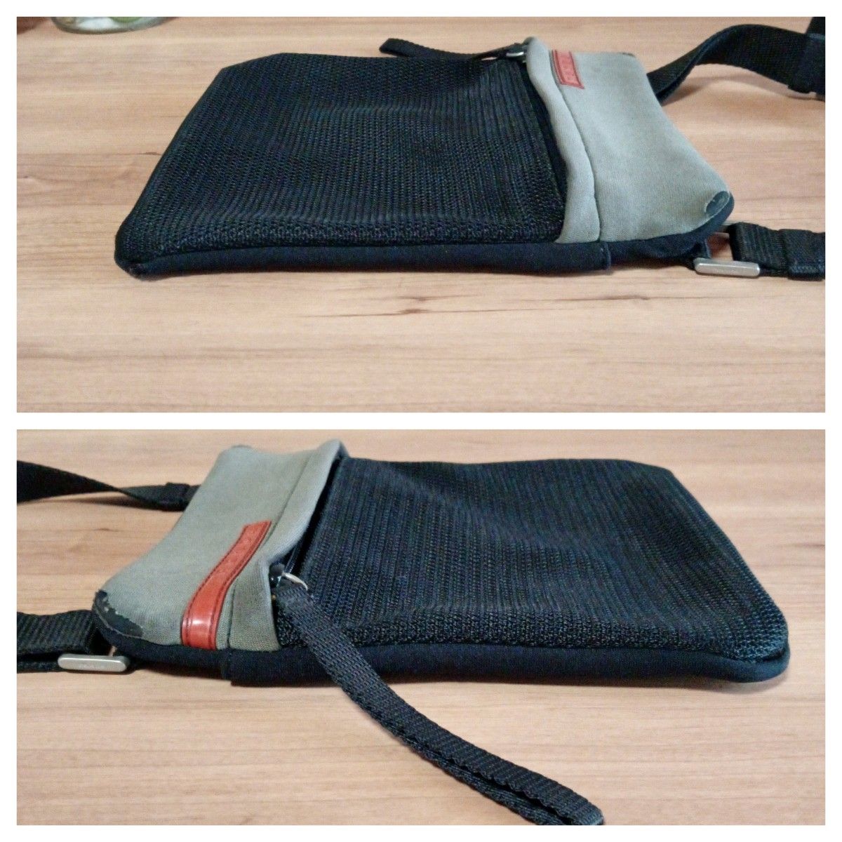 プラダスポーツ ジャージ ミニショルダーバッグ サコッシュ レディース