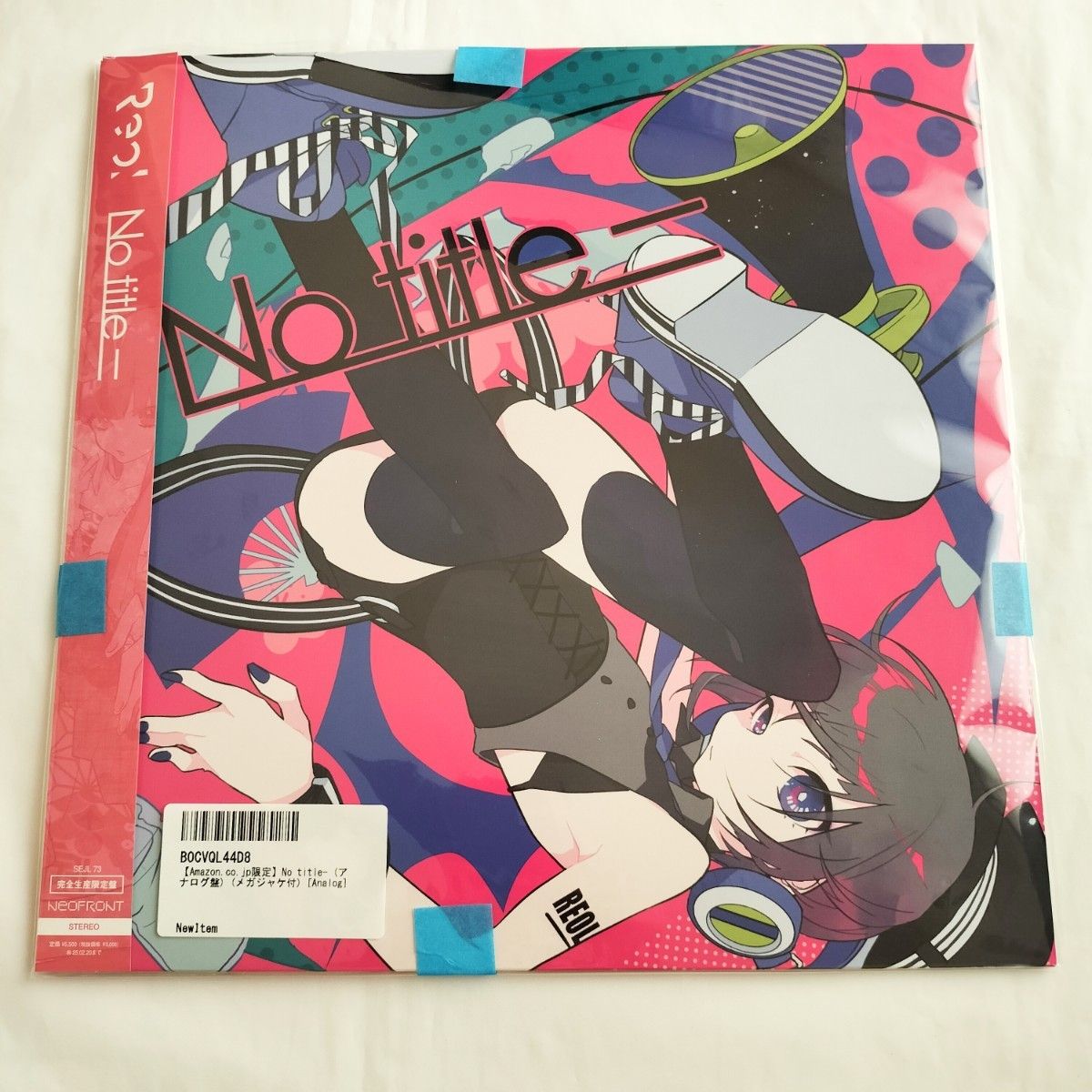 新品】Reol No title- アナログ盤 メガジャケ付き アナログレコード