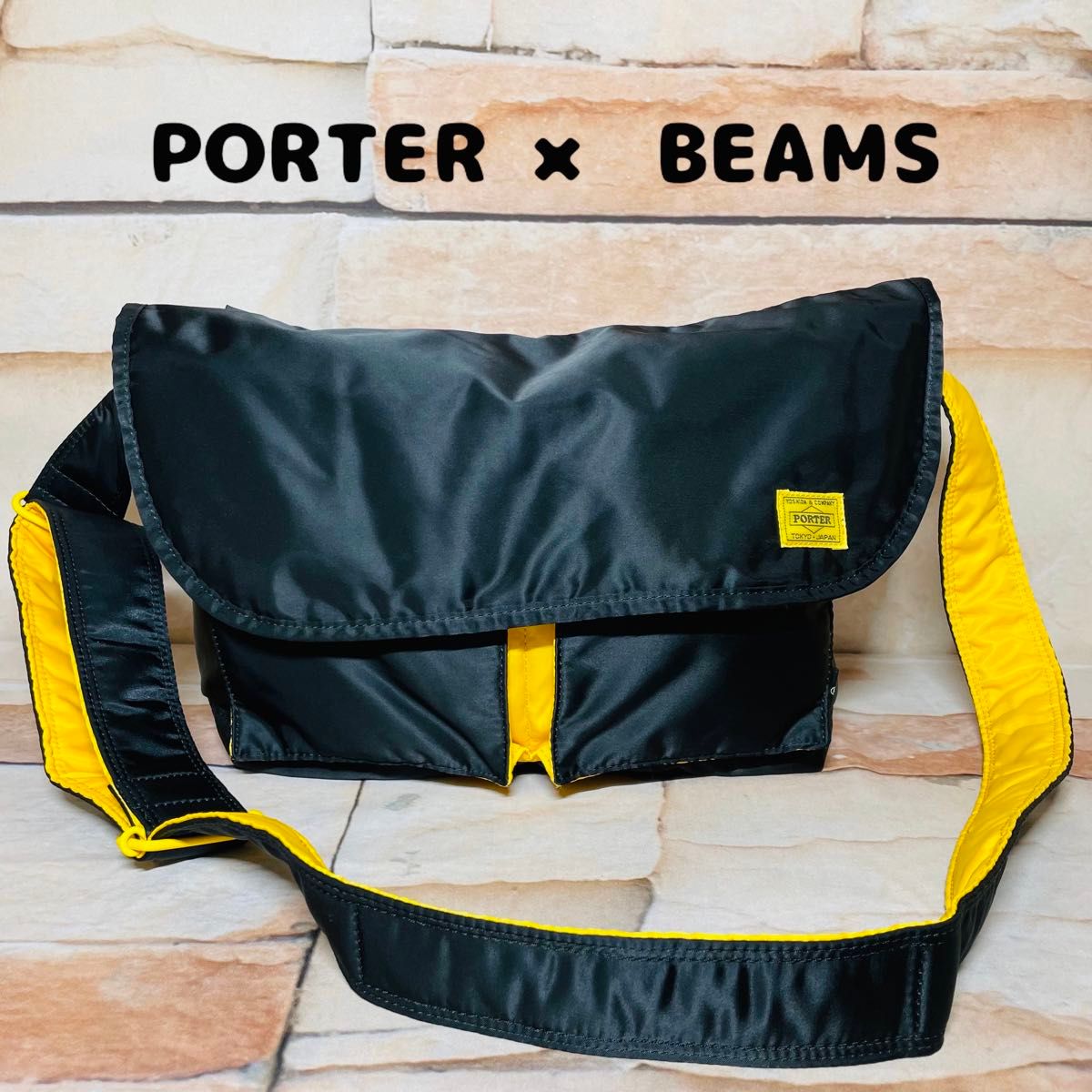 PORTER × BEAMS メッセンジャーバッグ 35周年 タンカー 限定