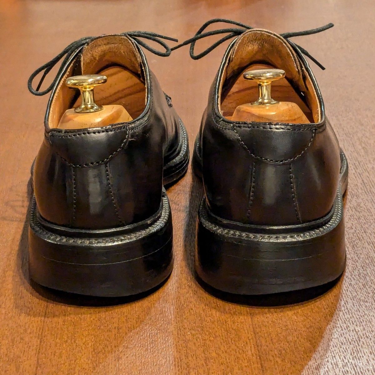 REGAL シェル コードバン 2112 25cm 旧リーガル プレーントゥ 黒