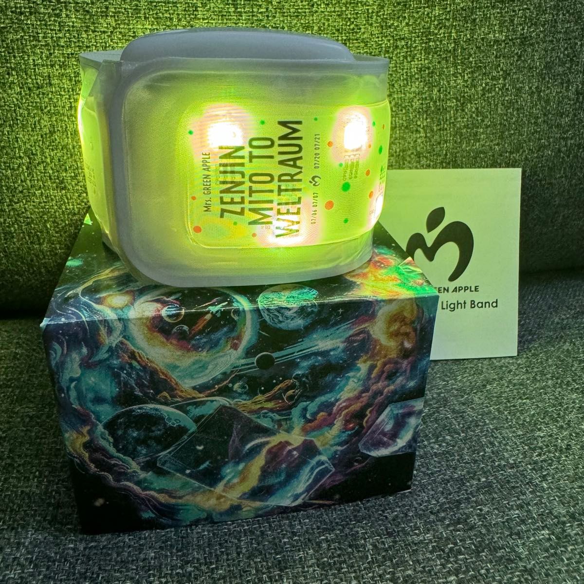 即日発送 Mrs GREEN APPLE ミセスグリーンアップル ライトバンド