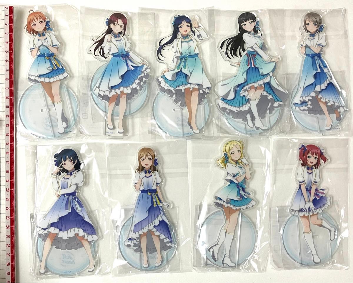 ラブライブ サンシャイン 浦の星女学院購買部 Aqours 9周年 アクリル