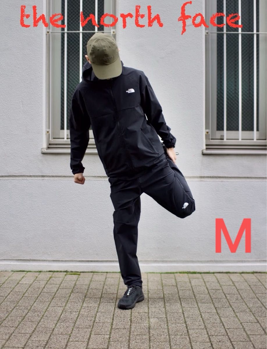 ノースフェイス メンズM ブラック セットアップ エイペックス