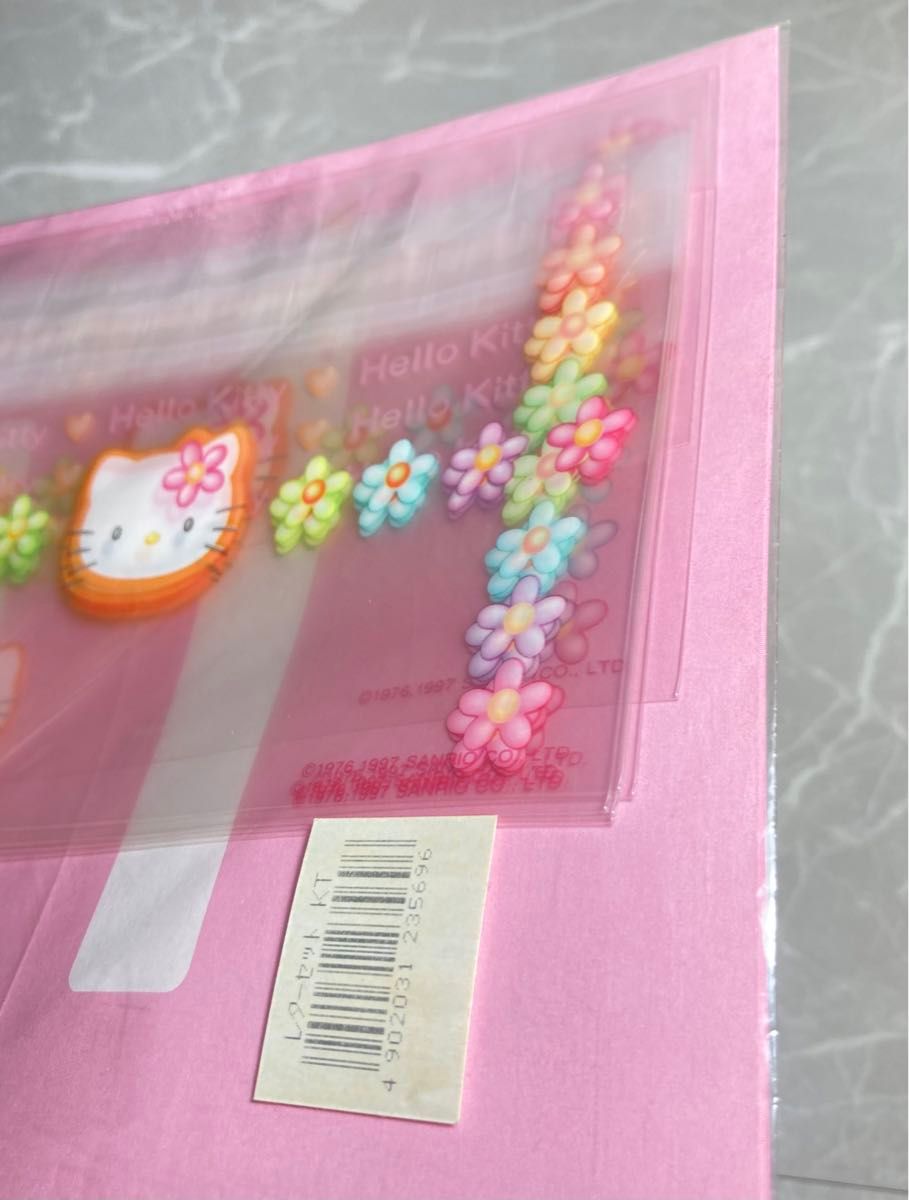1996 1997 希少 Sanrioハローキティ3点セット(ノート・レターセット
