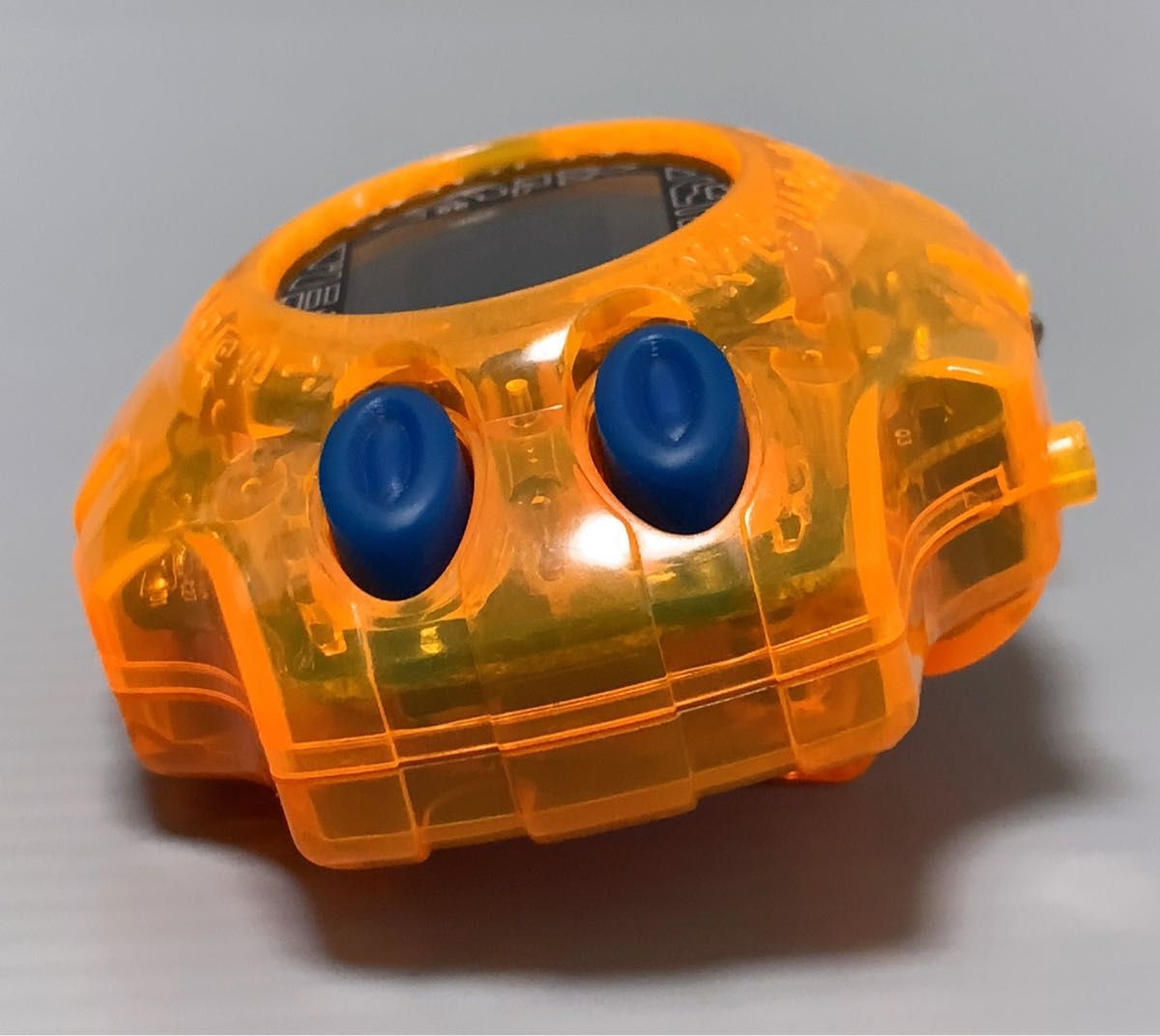 動作確認済】初代 デジヴァイス グレイモンカラー クリアオレンジ 八神