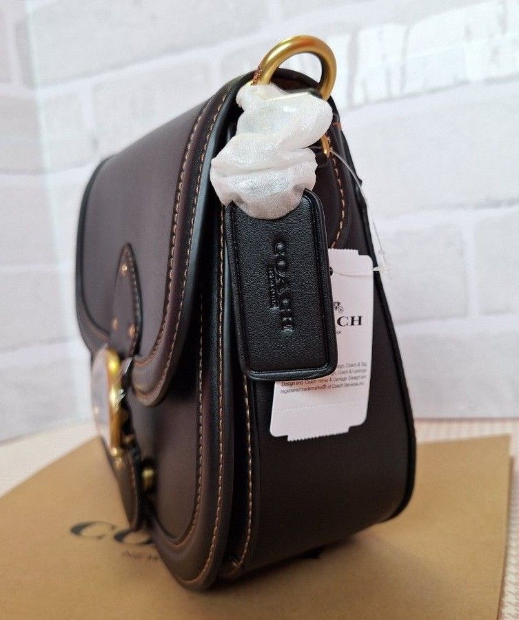 新品】COACH コーチ バッグ ビート サドルバッグ ショルダーバッグ