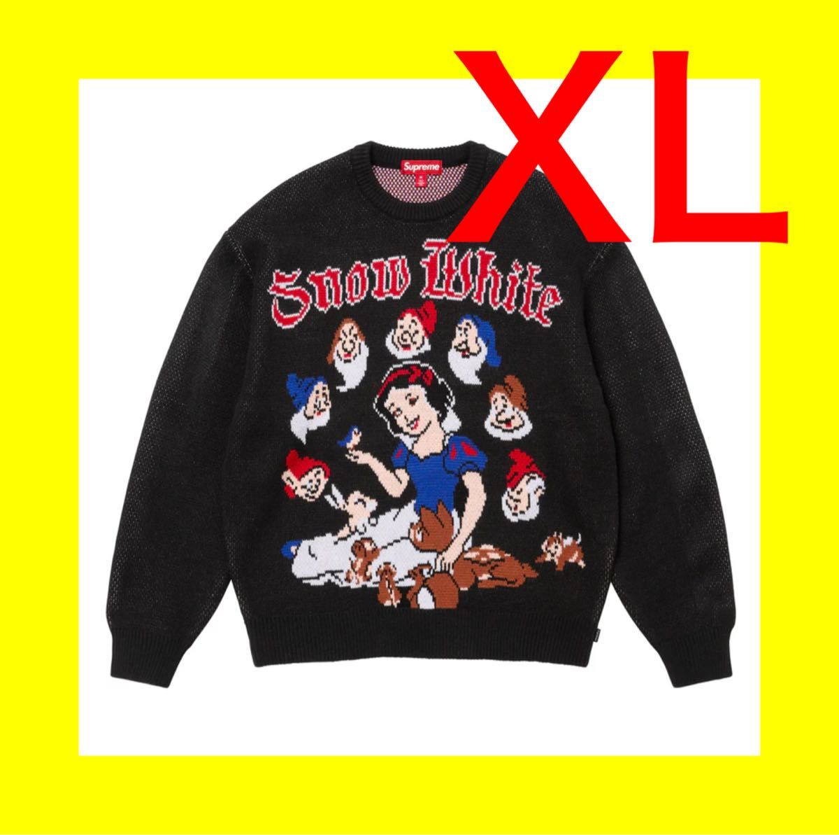 Supreme Snow White Sweater BLACK XL｜Yahoo!フリマ（旧PayPayフリマ）