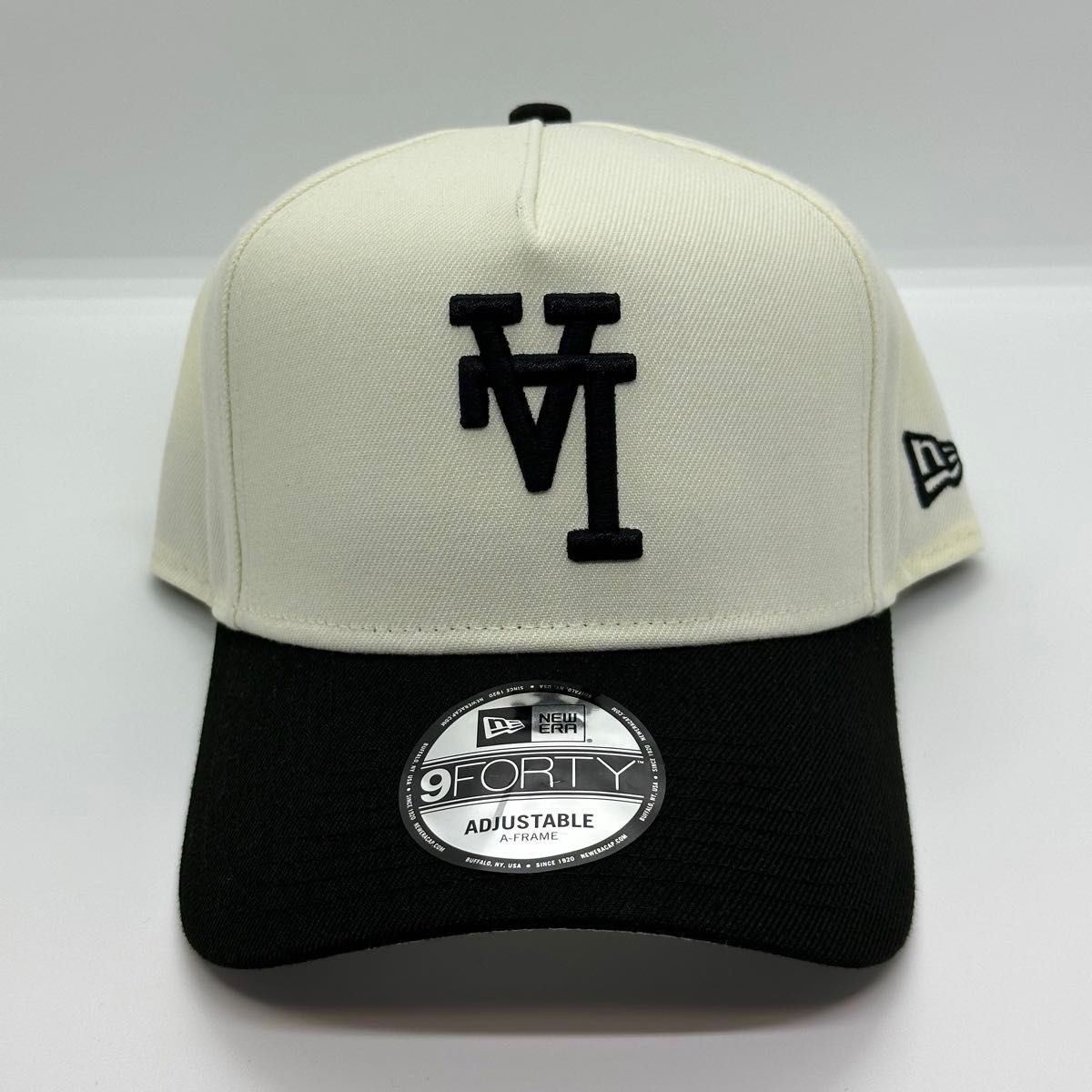 海外限定】 NEWERA 9FORTY A-Frame ドジャース キャップ LA逆ロゴ