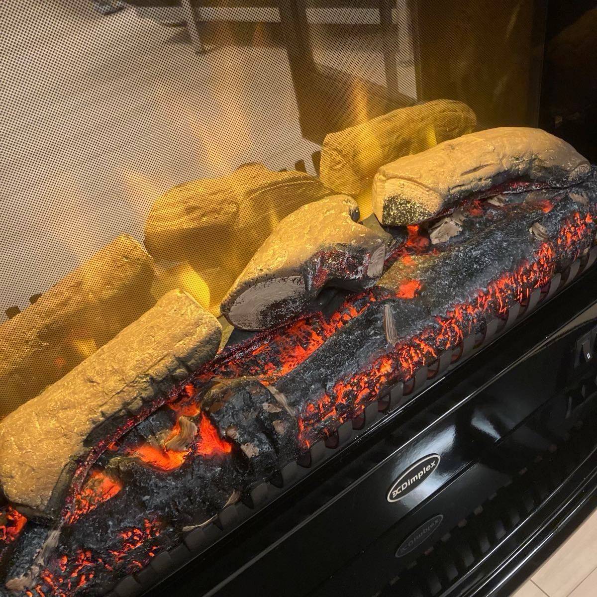 中古美品 Dimplex ディンプレックス Falkirk フォルカーク FLK12J 暖炉