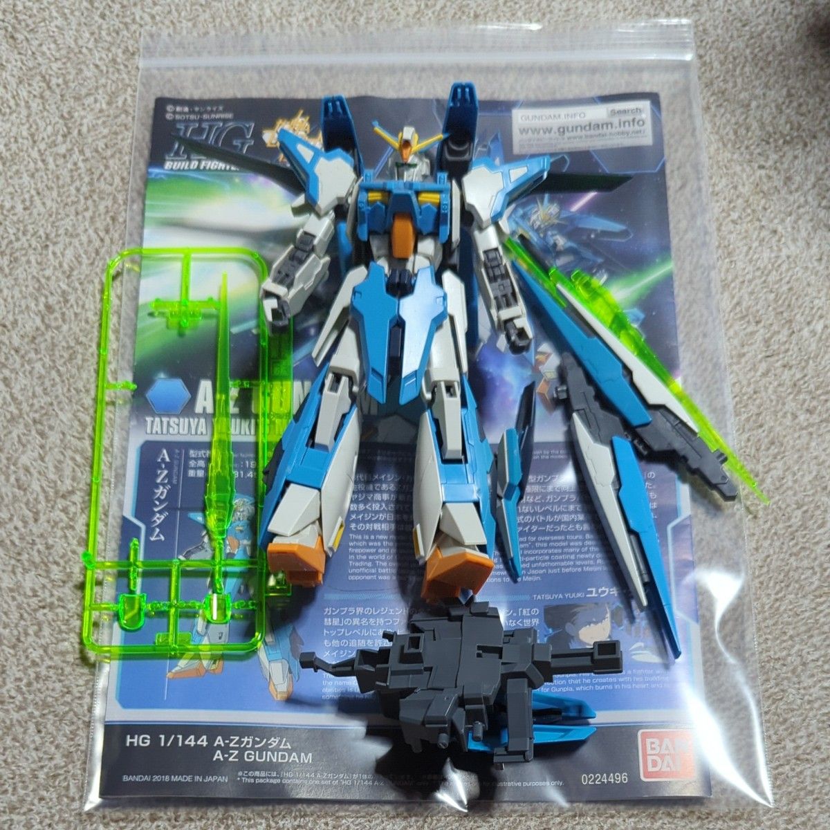 HGBF A-Zガンダム 組み立て済みジャンク｜Yahoo!フリマ（旧PayPayフリマ）