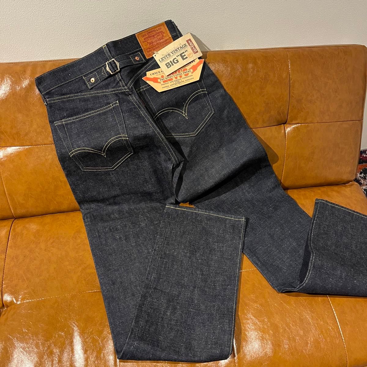 最終価格【デッドストック】702XX BIG E 復刻 赤耳 ジーンズ