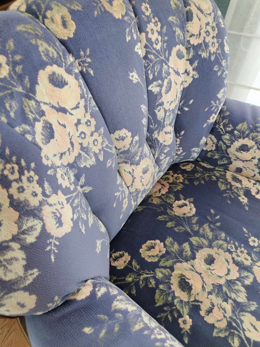 ラスト1点 【送料・設置無料】カリモク 1人掛け ソファ ②