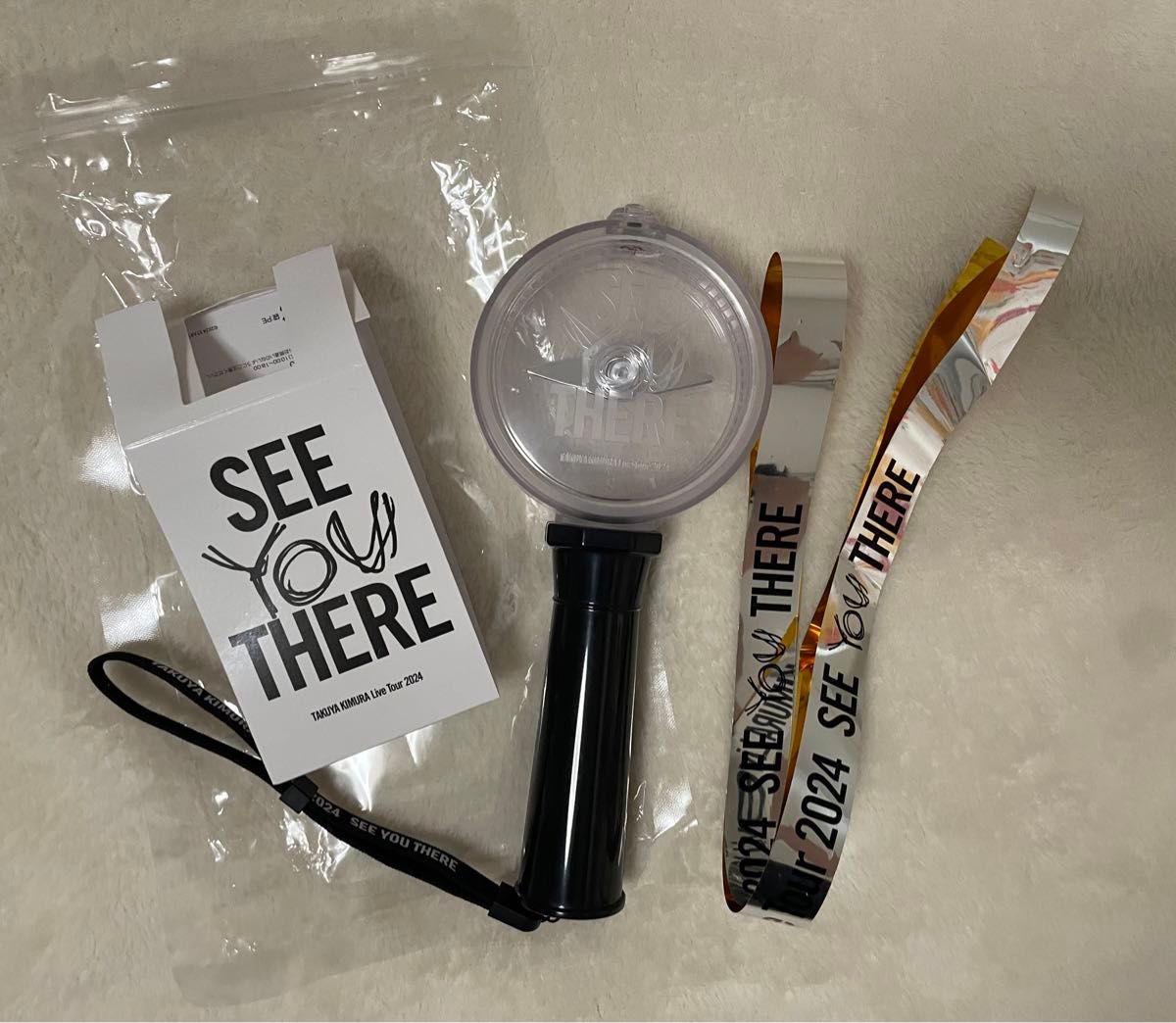 Blackpink2019-2020シーグリ2020うちわペンライト銀テープ