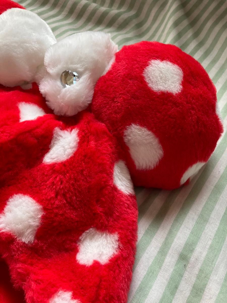 赤 リボン 水玉 ディズニー ファンキャップ ミニー｜Yahoo!フリマ（旧