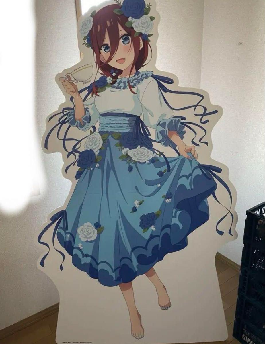 五等分の花嫁 中野三玖 等身大パネル 月夜の菓子工房【送料込み