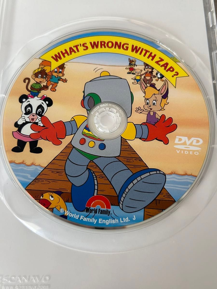 3枚セット 【美品】 DVD ディズニー英語 ワールドファミリー DWE Zeppy