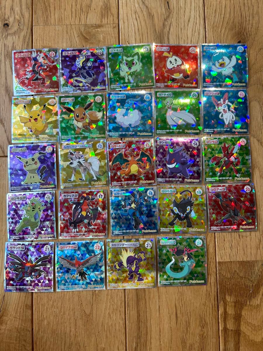 ポケモンウエハースシール 2022 全24種 フルコンプ｜Yahoo!フリマ（旧