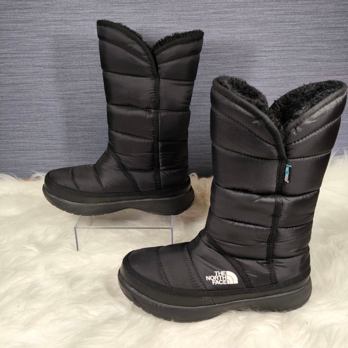 極美品【ノースフェイス】Amore WP II 23 スノーブーツ ヌプシ 防水