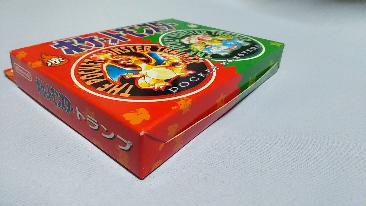 ポケットモンスター 赤 トランプ レア 未使用 ポケモン レア・希少