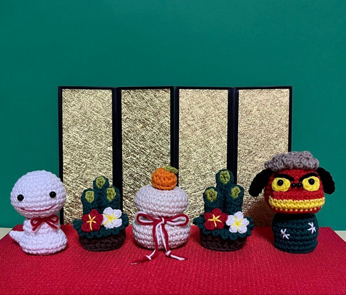 あみぐるみ お正月 あみぐるみセット｜Yahoo!フリマ（旧PayPayフリマ）