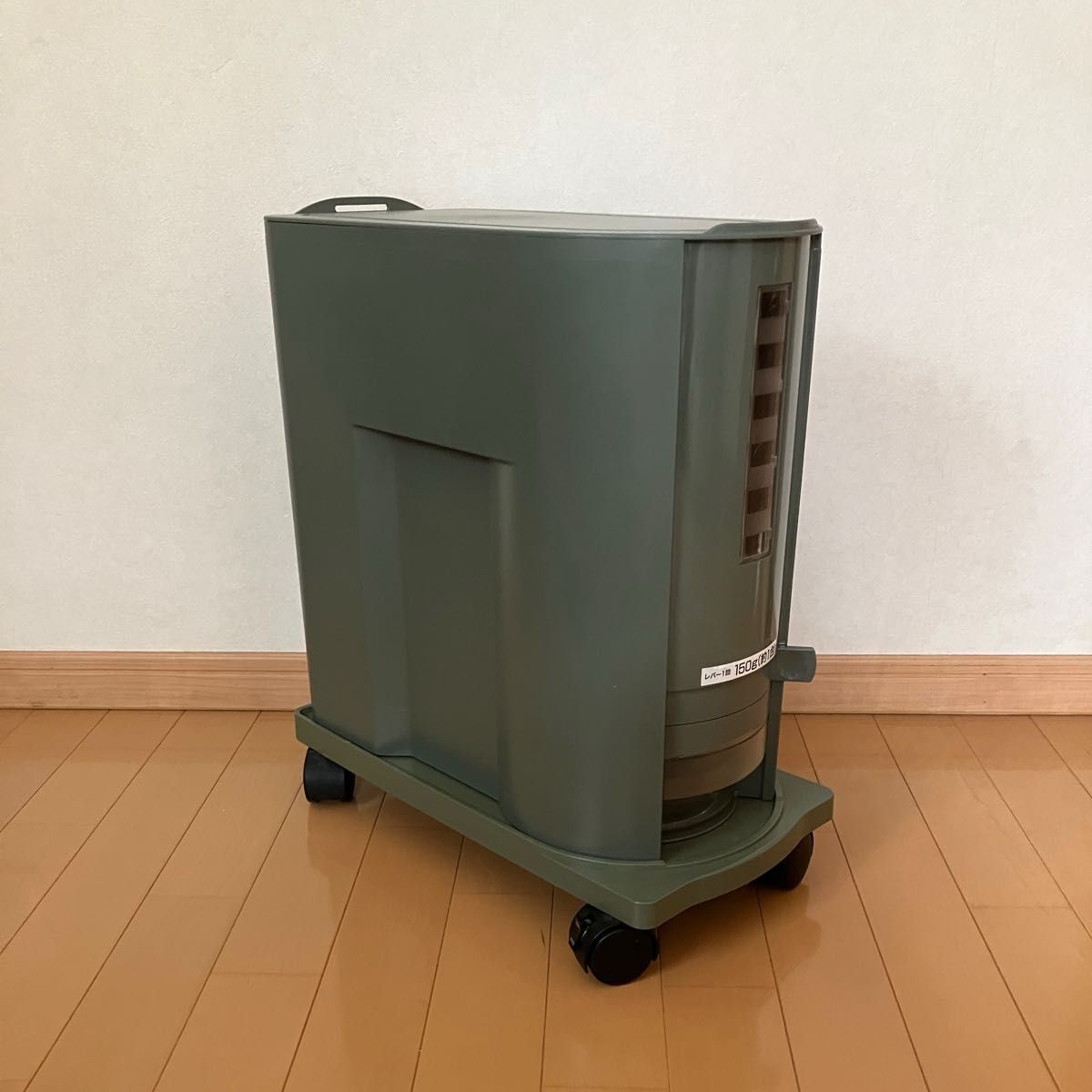 タッパーウェア 米びつ ライスディスペンサー キャスター付き｜Yahoo