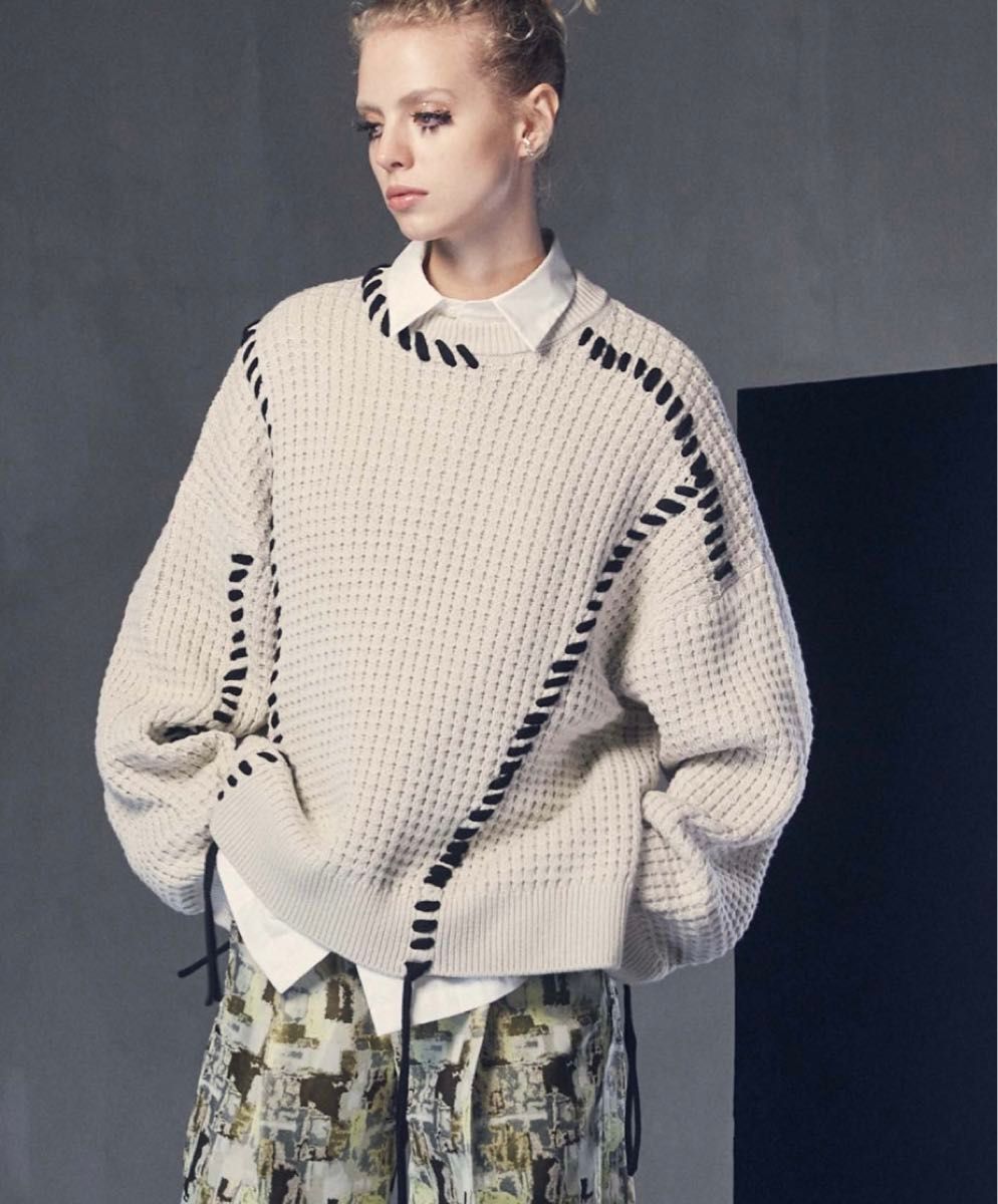 MAISON SPECIAL Oni Waffle Crazy Stitch 鬼ワッフル メゾンスペシャル