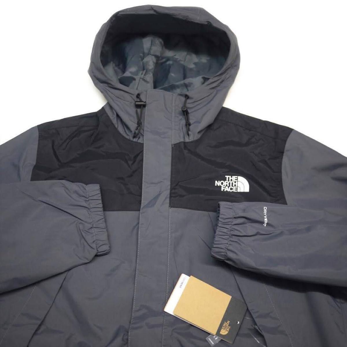 US限定新品 ノースフェイス 防水透湿 ナイロン ジャケット ロング丈 (M