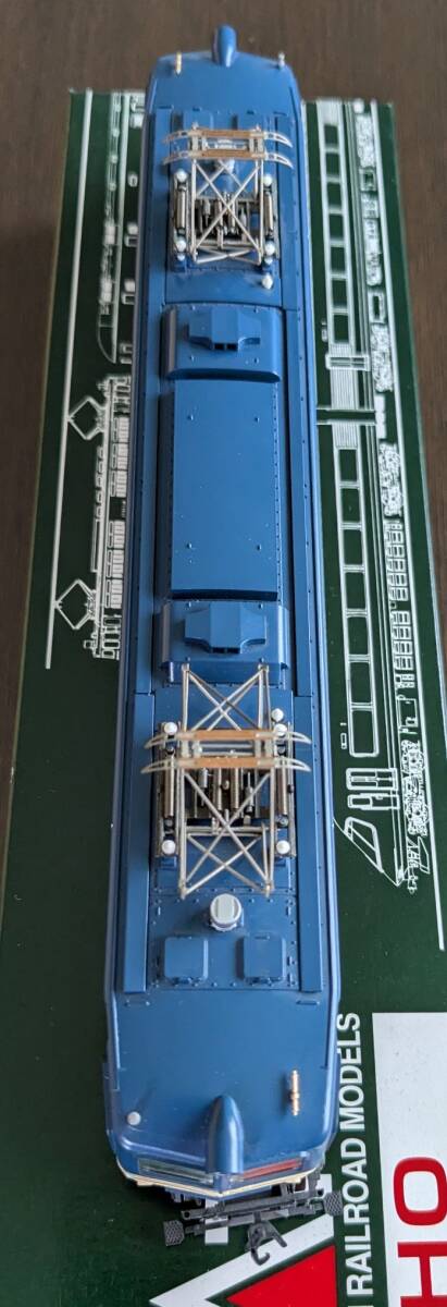 Yahoo!オークション - KATO EF58電気機関車 大窓ブルー（1-301） HOゲ