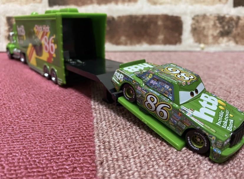 新品未使用 ディズニー カーズ マックトラック トレーラーチック