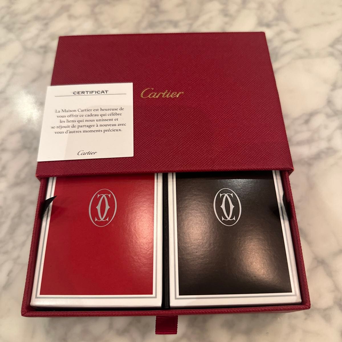 カルティエ ノベルティ トランプ 2セット カルティエ ノベルティ