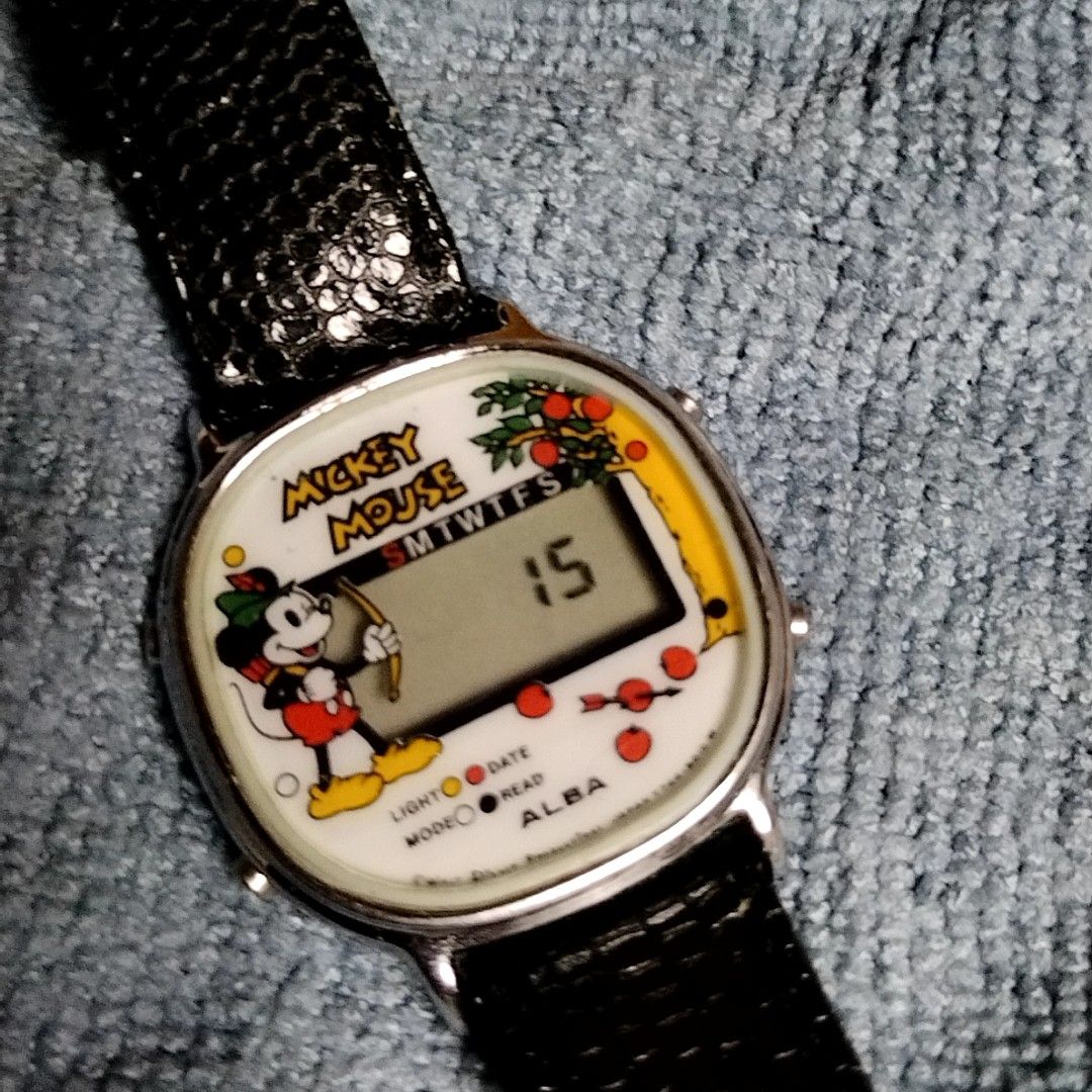 腕時計 アルバ セイコー ALBA SEIKO ミッキーマウス レトロ
