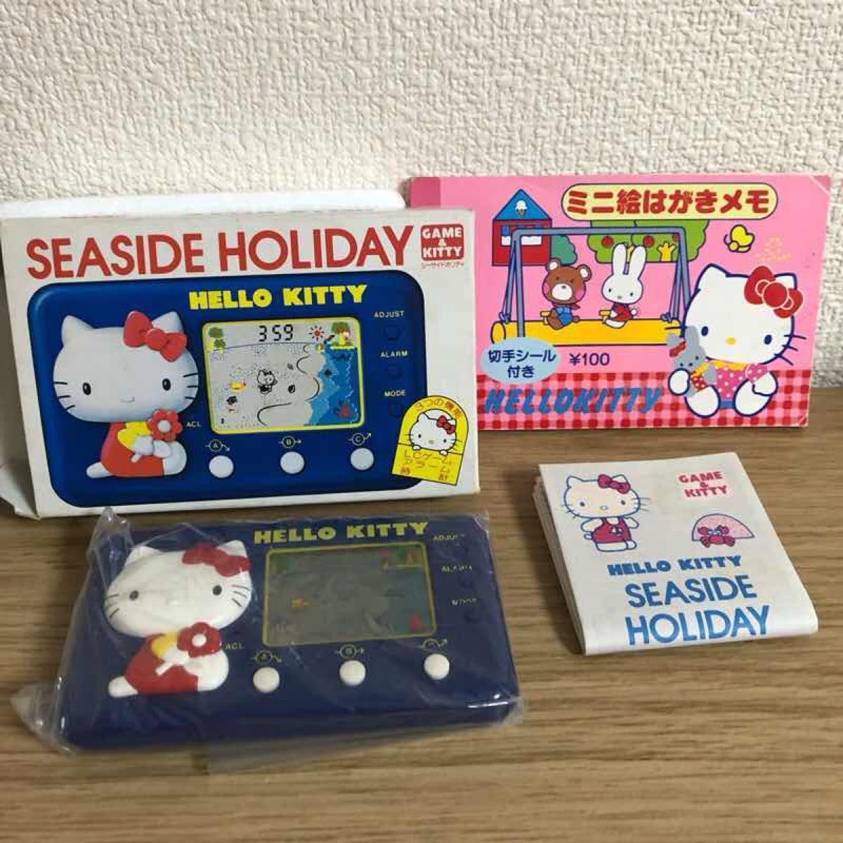 昭和 ハローキティ ゲームウォッチ 当時物 メモ帳 サンリオ 昭和レトロ