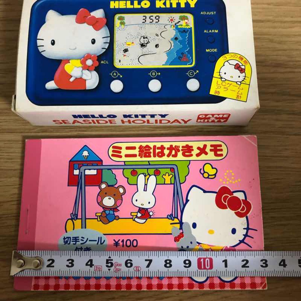 昭和 ハローキティ ゲームウォッチ 当時物 メモ帳 サンリオ 昭和レトロ