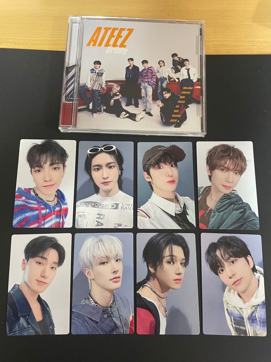 ATEEZ Birthday フラッシュプライス版トレカコンプセット｜Yahoo