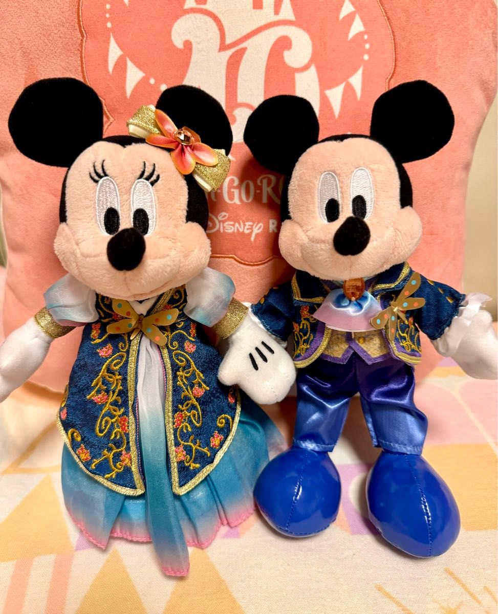 ③ファンタジースプリングス ぬいぐるみ バッジ ぬいば ミッキー