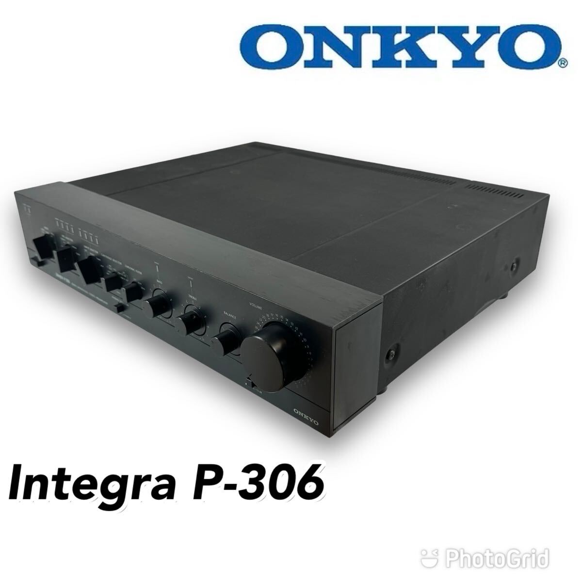 SONY Integra P-306RS ステレオプリアンプ 通電確認のみ SONY Integra