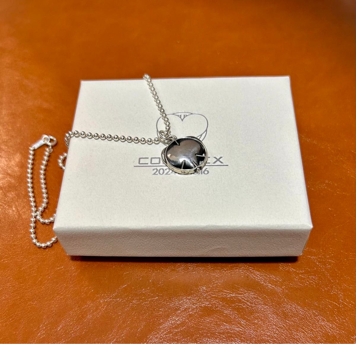 COMPLEX 2024 日本一心 シルバーネックレス 布袋寅泰 吉川晃司 ピース