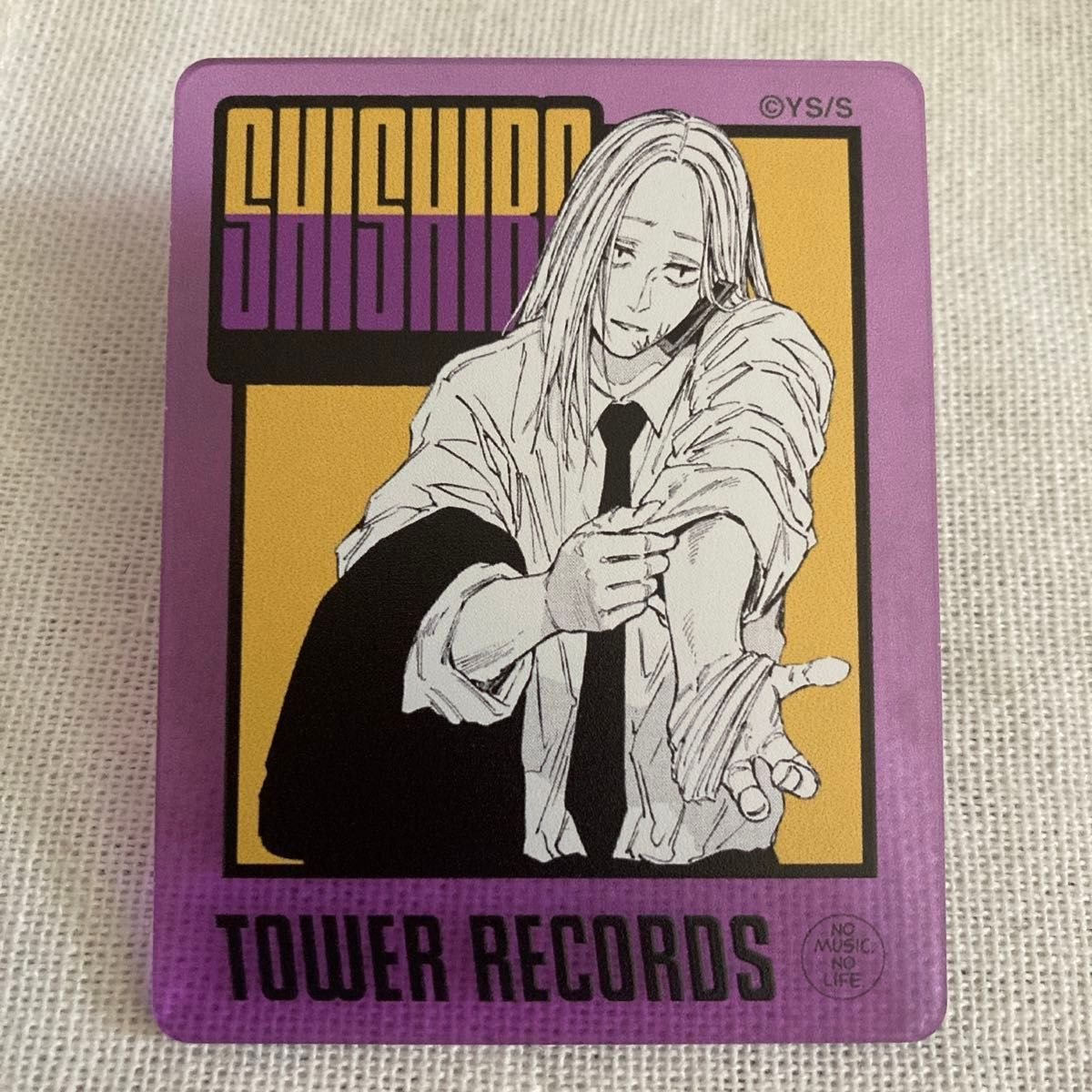 サカモトデイズ タワレコカフェ アクリルバッジ 神々廻 アクリルバッジ